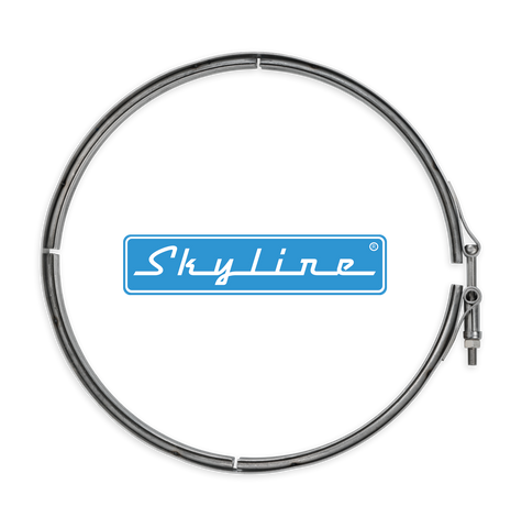Skyline Aftermarket Clamp CL004 (previously SC-F13_2-4C1-A1) for Cummins, Paccar, Volvo, Mack and Navistar DPF and DOC