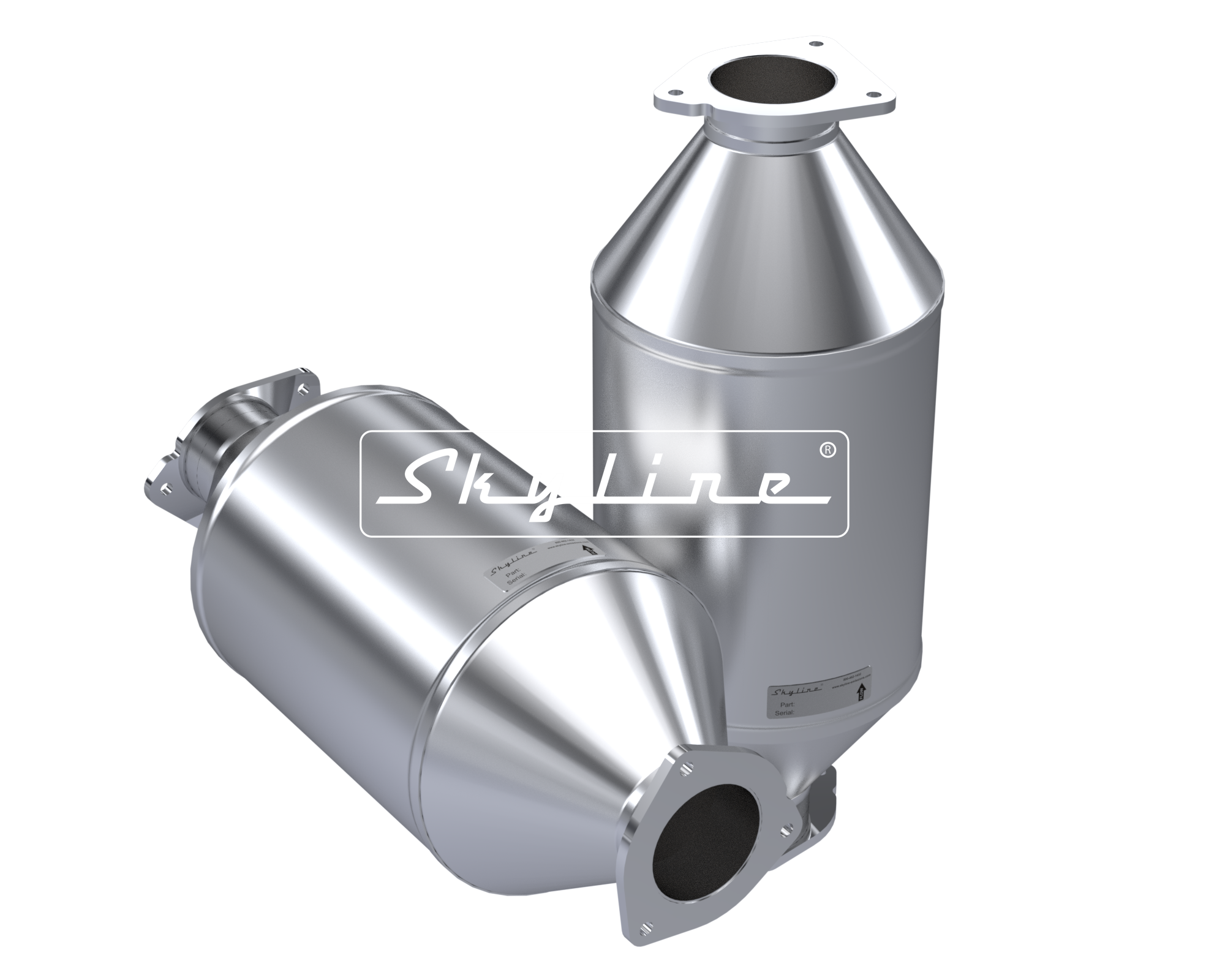 MJ1226 - DPF for Navistar Maxxforce – Skyline Emissions, Inc